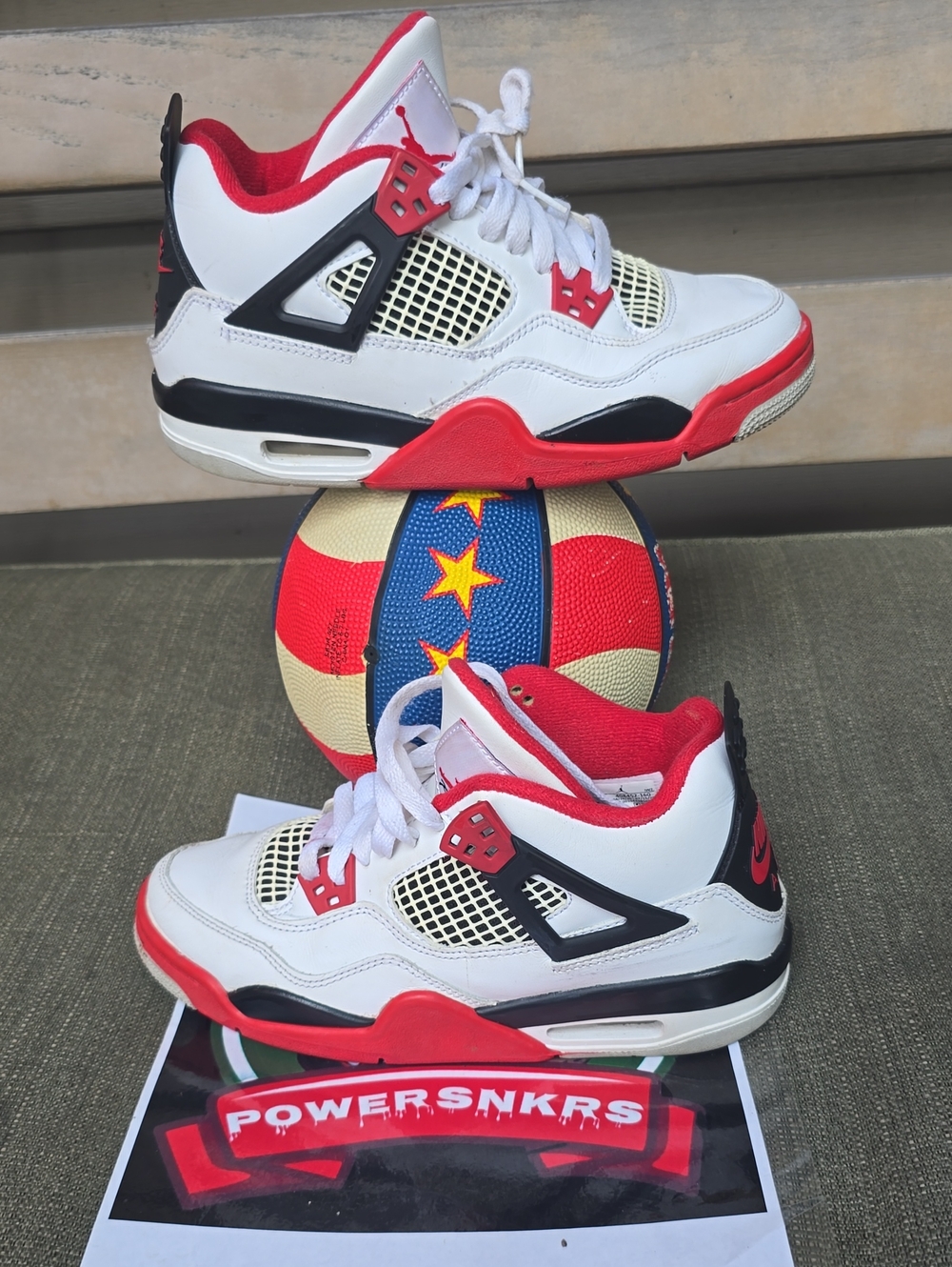 Jordan 4 Retro Og Fire Red No Box